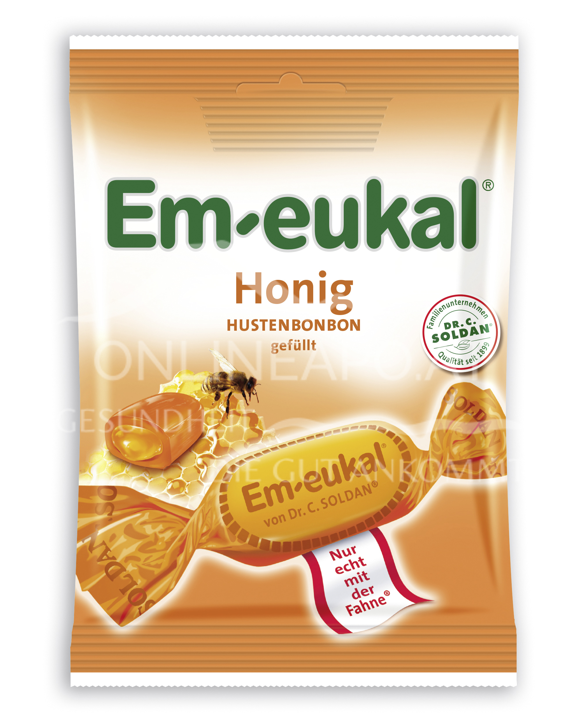Em-eukal Honig gefüllt Hustenbonbons