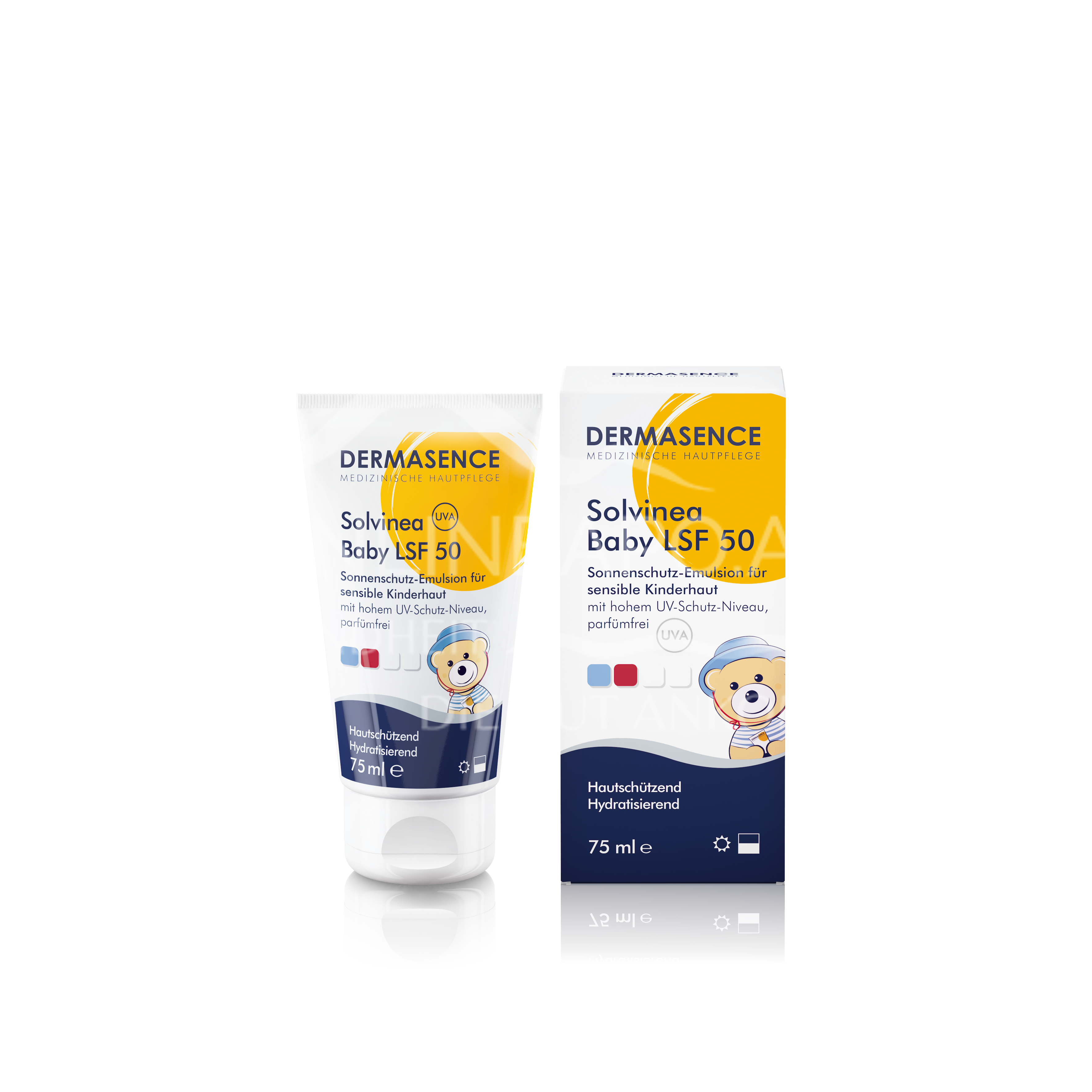 Dermasence Solvinea Baby LSF 50 Sonnenschutz Emulsion