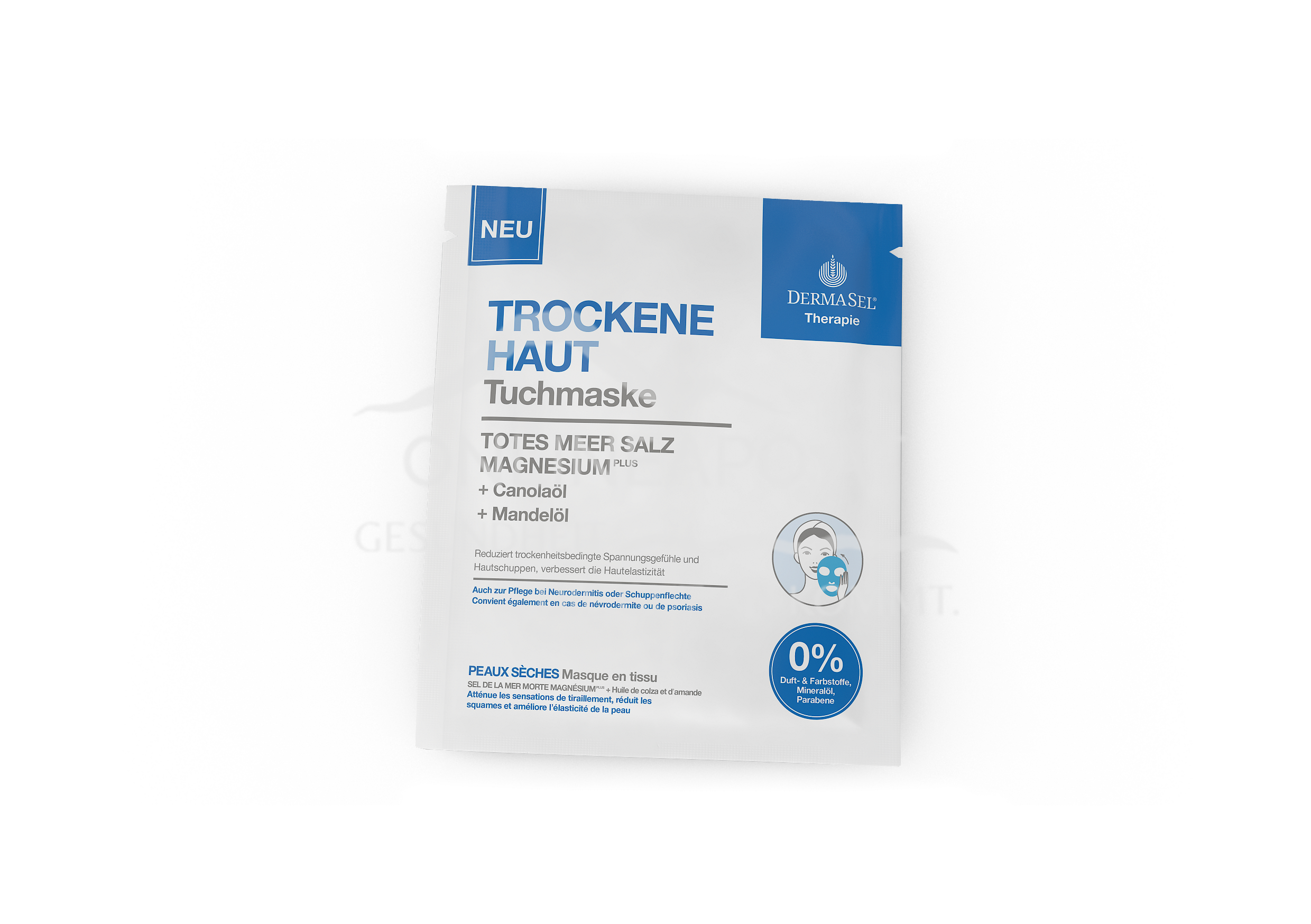 DermaSel® Therapie Trockene Haut Tuchmaske