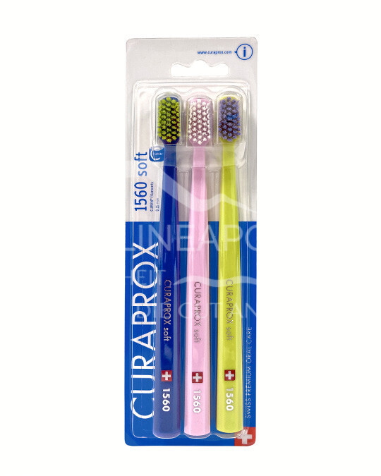 Curaprox Zahnbürsten CS 1560 soft Triopack