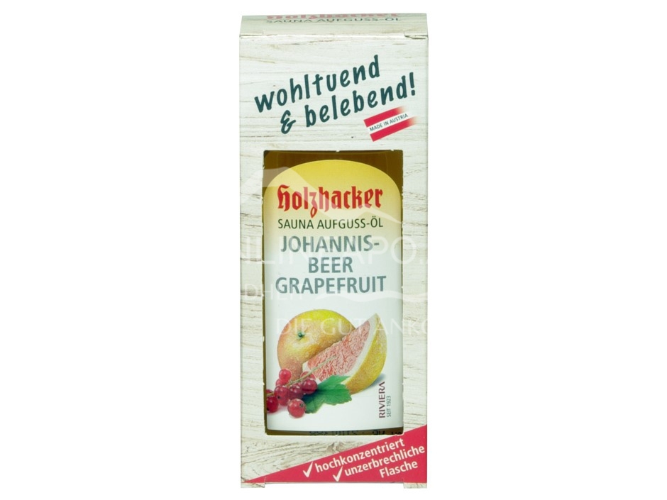 Holzhacker Sauna Aufguss-Öl Johannisbeer Grapefruit