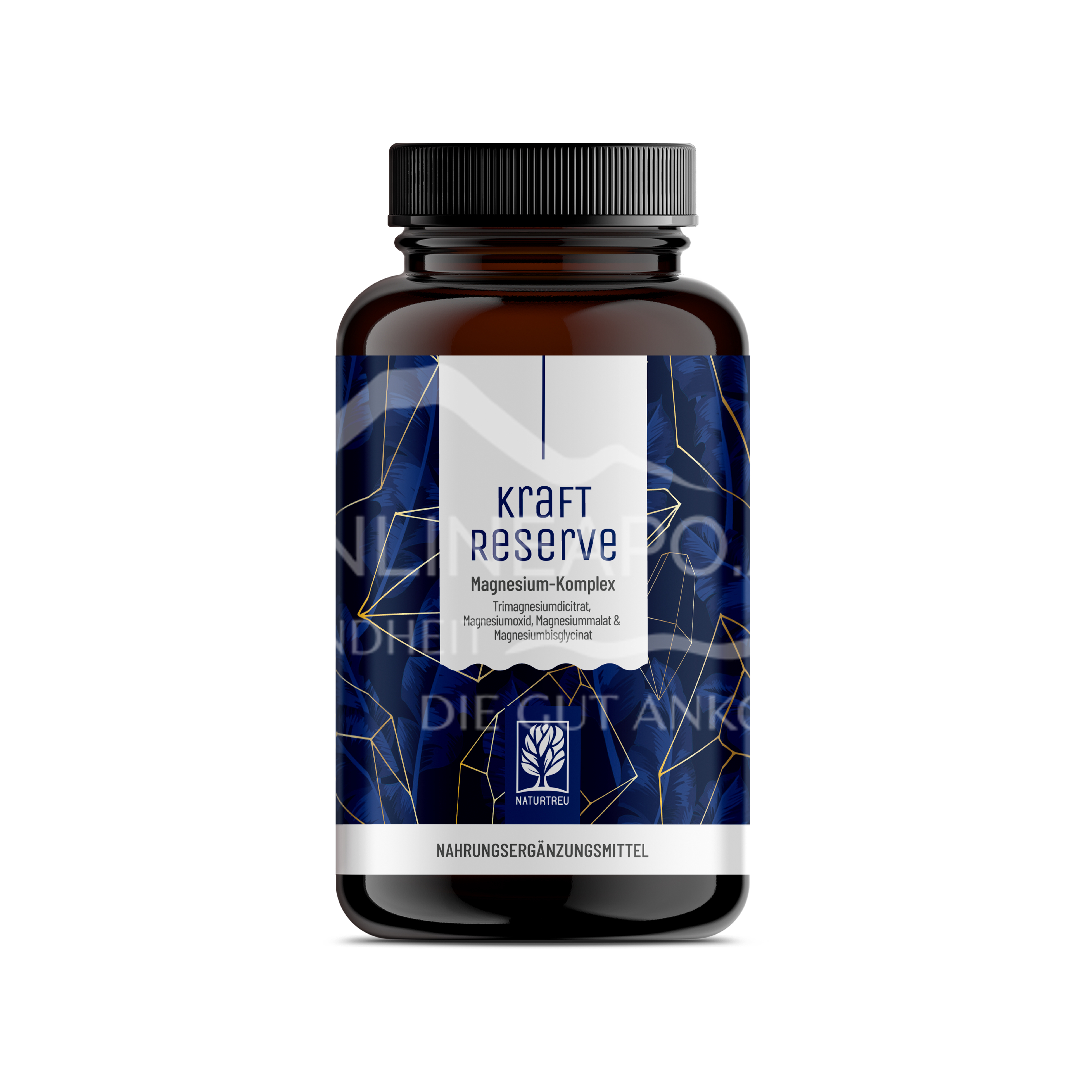 Naturtreu Kraftreserve Magnesium-Komplex Kapseln