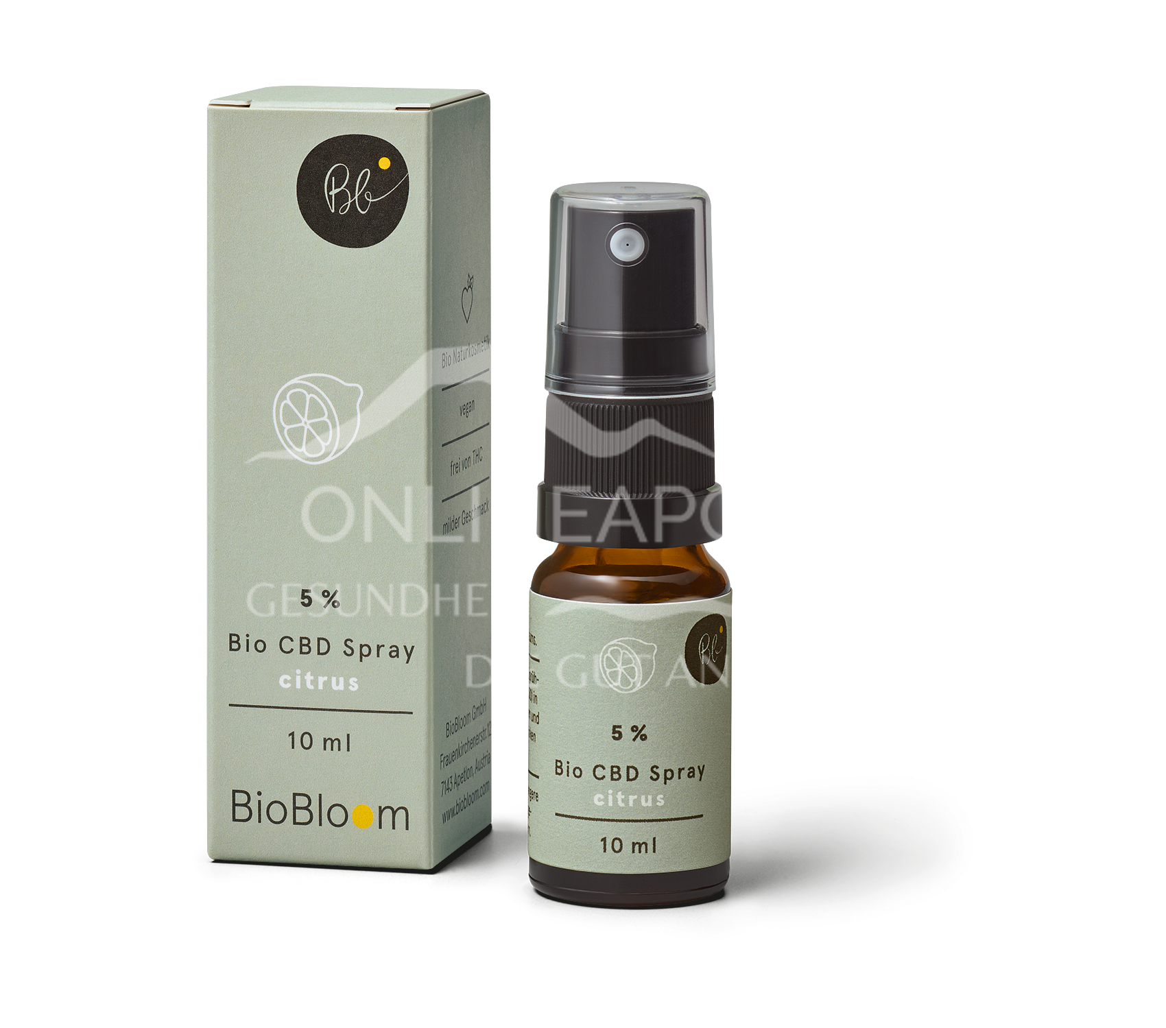 BioBloom citrus 5% Bio CBD Spray