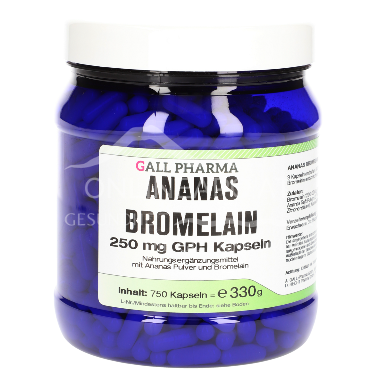 Gall Pharma Ananas Bromelain 250 mg Kapseln