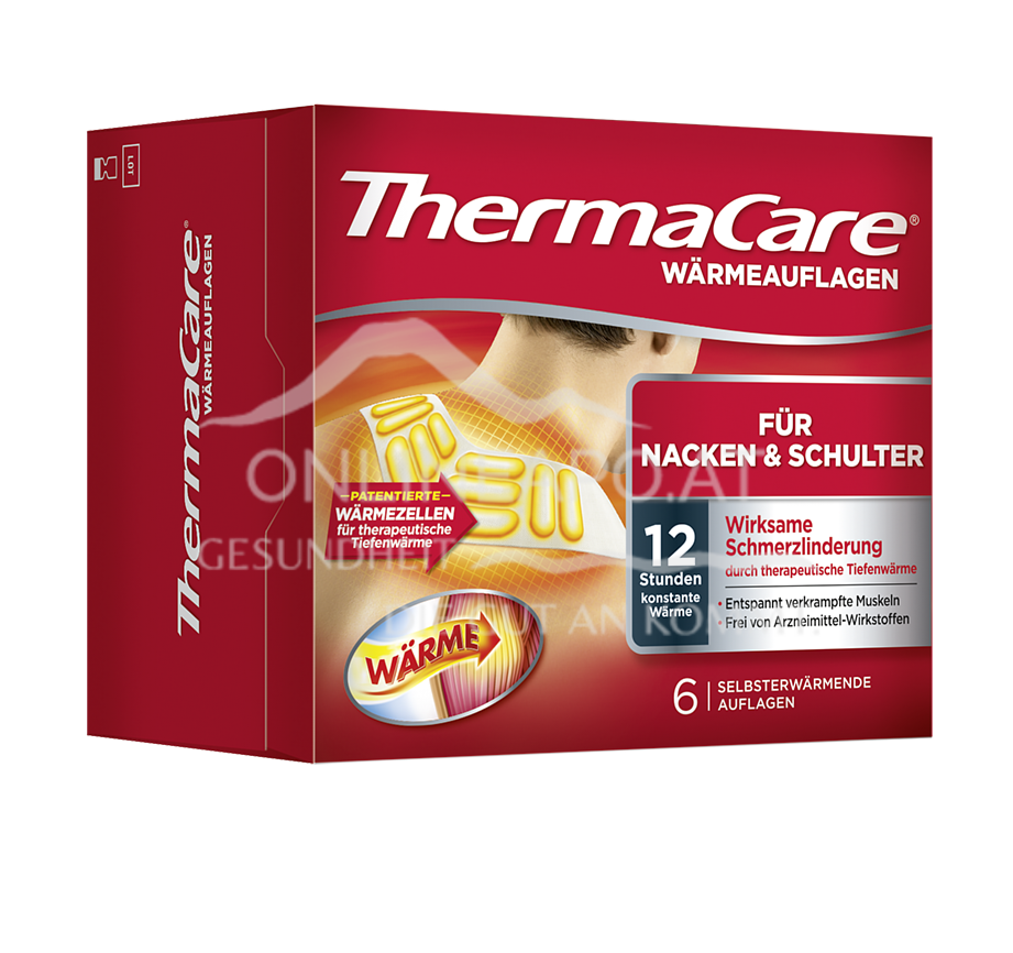 ThermaCare® Nacken- & Schulterauflagen