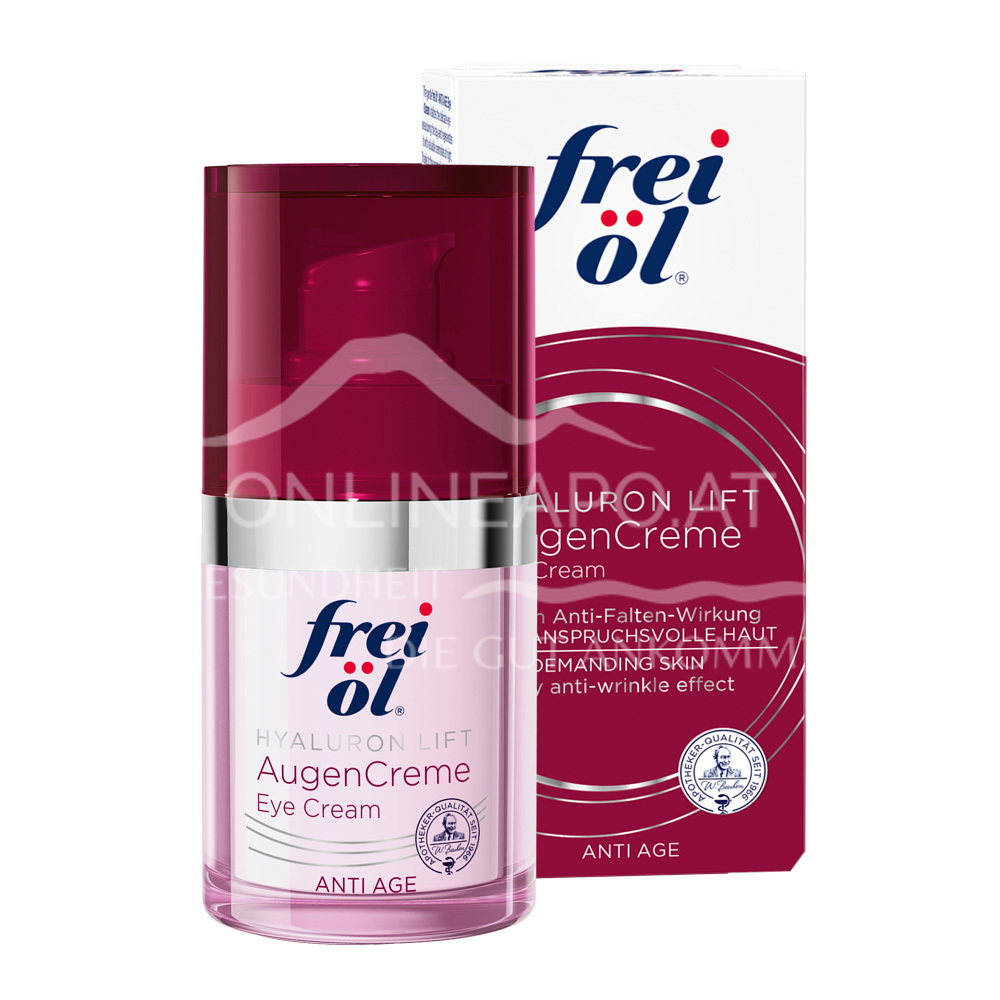 frei öl® ANTI AGE HYALURON LIFT AugenCreme