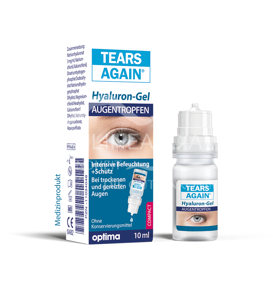 Tears Again® Hyaluron Augentropfen 0,3% Gel