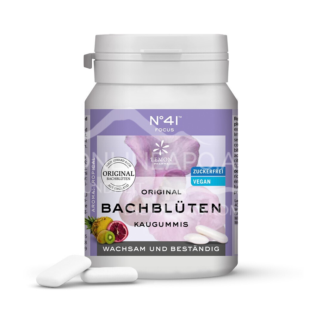 Lemon Pharma N°41 Original Bachblüten Kaugummi "Konzentration"