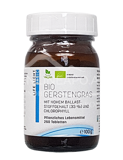 Life Light Basic Gerstengras Bio Tabletten