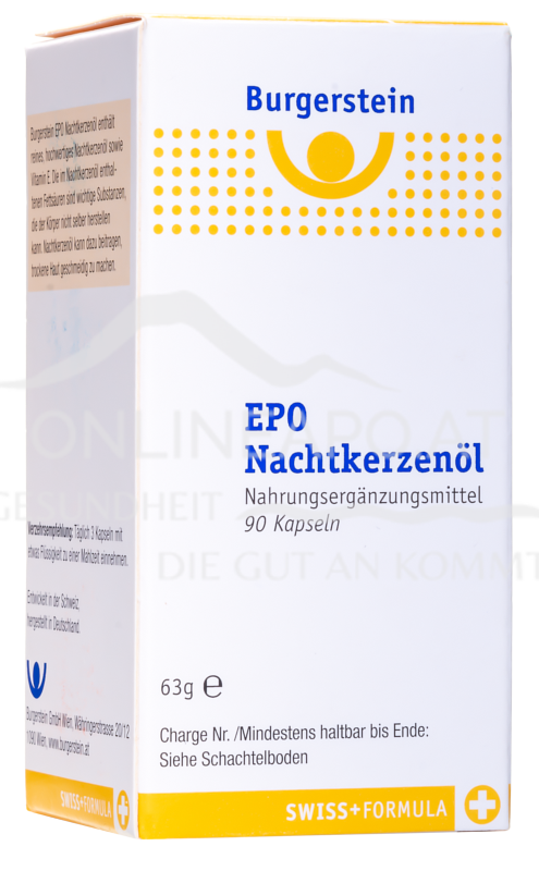 Burgerstein EPO Nachtkerzenöl Kapseln