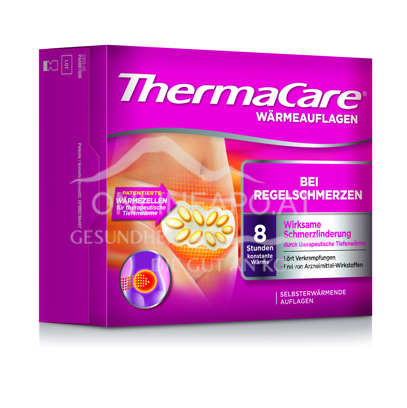 ThermaCare® Wärmeauflagen bei Regelschmerzen
