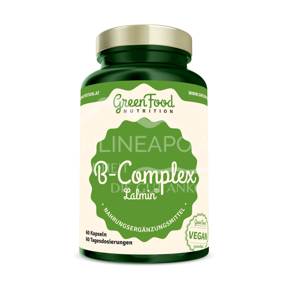 GreenFood Nutrition B-KOMPLEX Lalmin® Kapseln