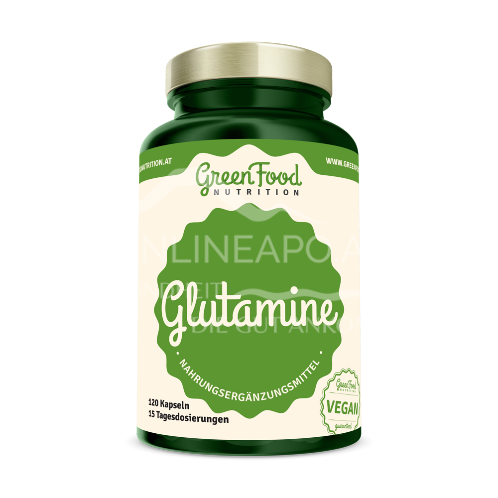 GreenFood Nutrition Glutamin Kapseln