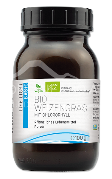 Life Light Basic Bio Weizengras Pulver