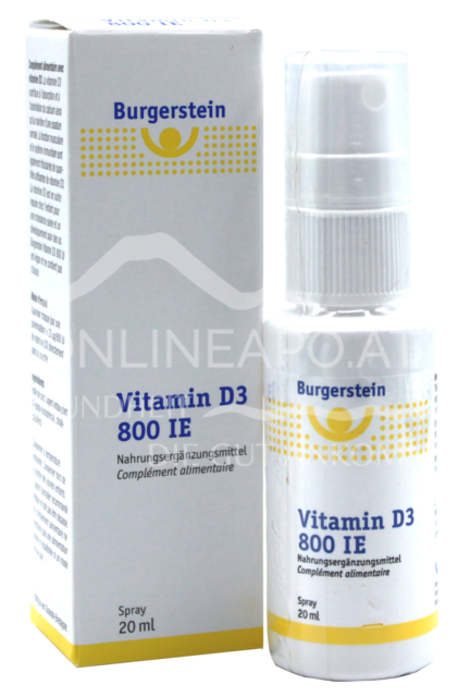Burgerstein Vitamin D3 800 IE Spray