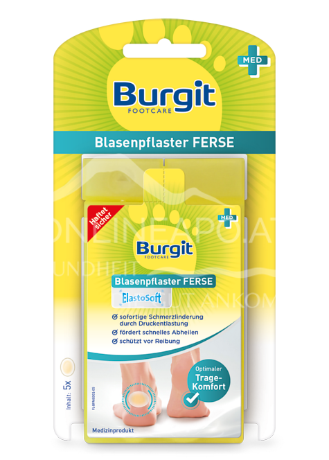 Burgit Footcare Blasenpflaster Ferse
