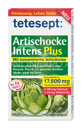 tetesept Artischocke Intens Plus Tabletten