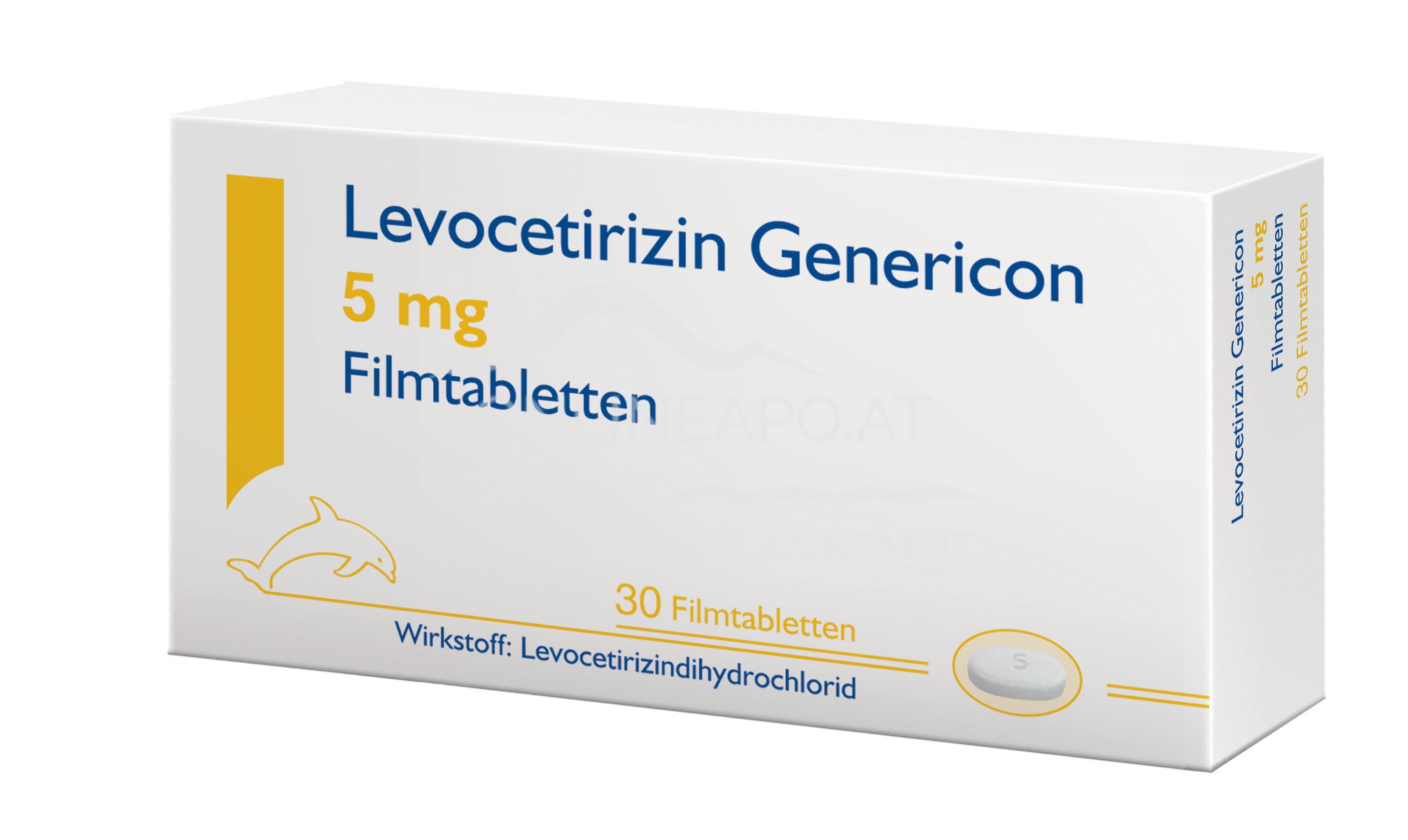 Levocetirizin Genericon Filmtabletten 5mg