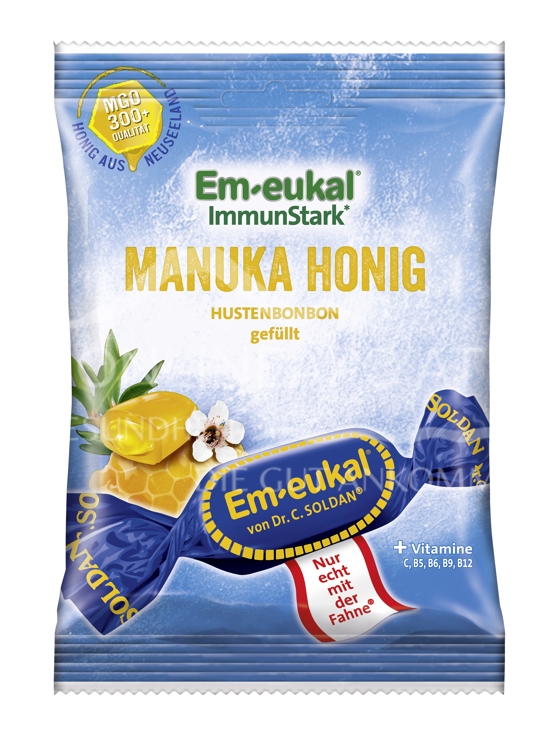 Em-eukal ImmunStark* Manuka Honig Hustenbonbons