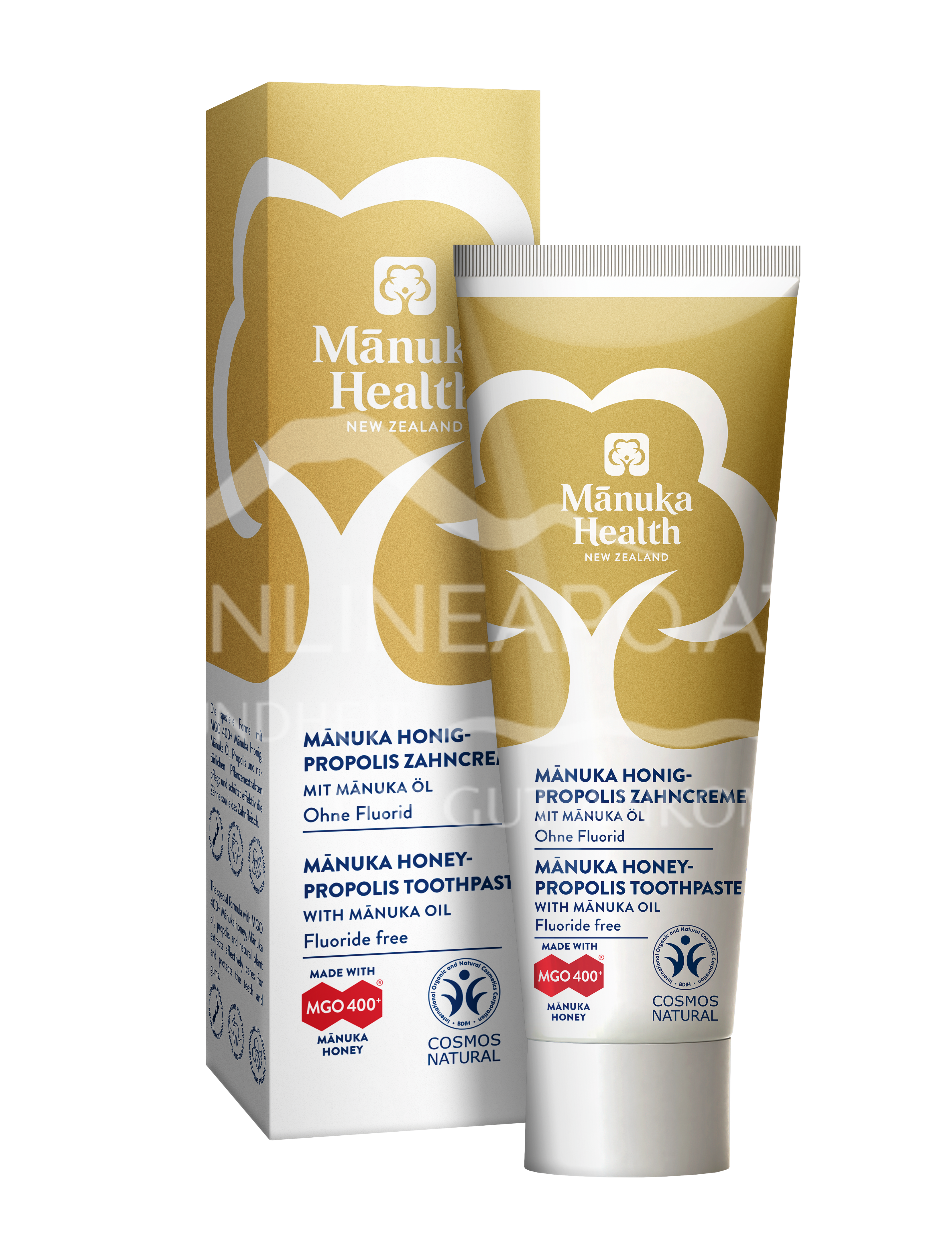 Mānuka Health Honig-Propolis Zahncreme ohne Fluorid