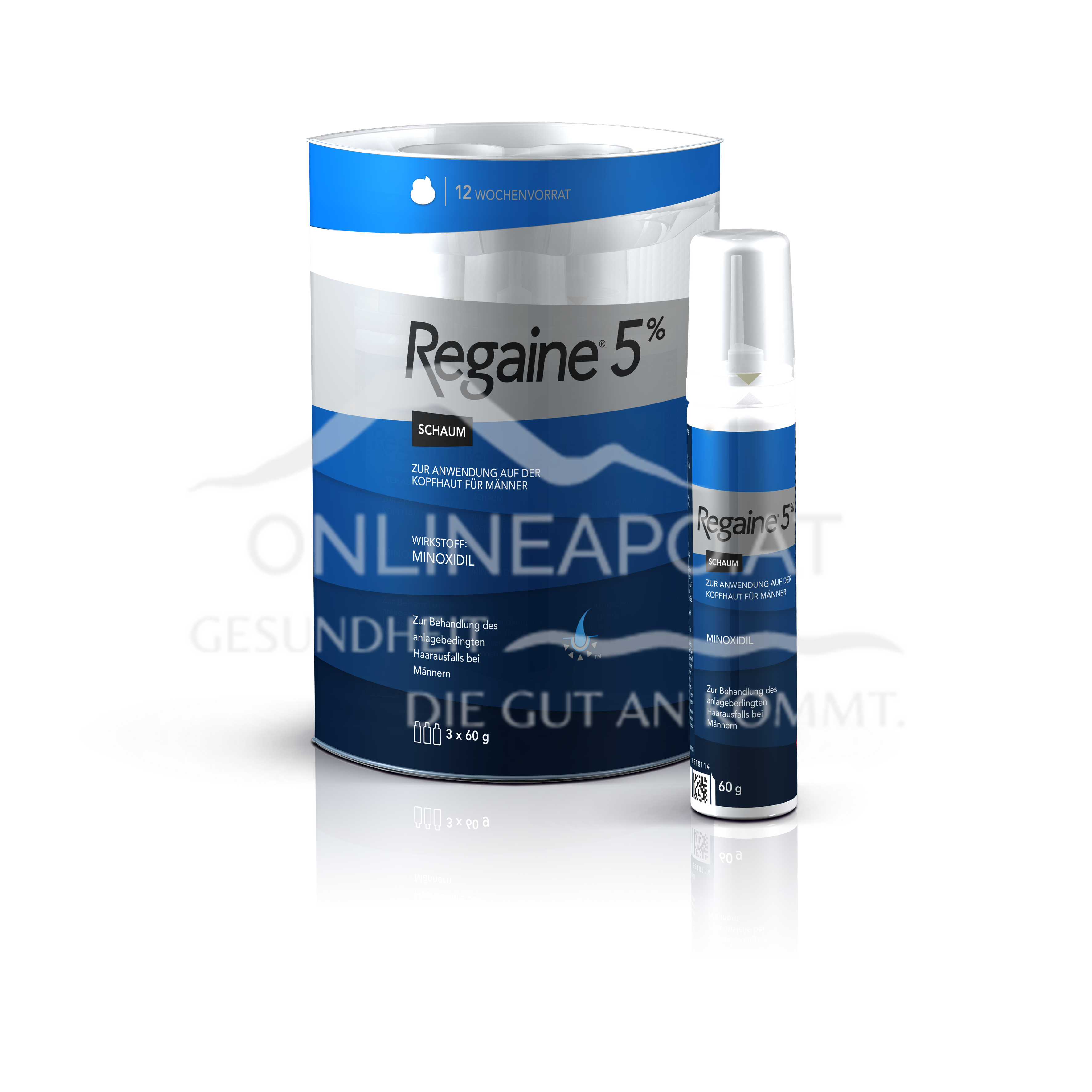 REGAINE® Männer 5% Schaum 3x60g