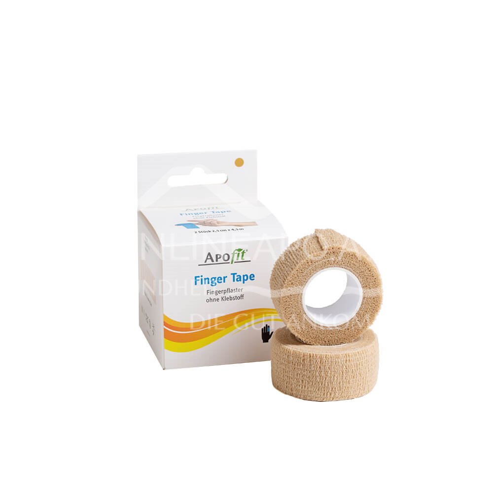 APOfit Fingertape beige 2,5 cm x 4,5 m