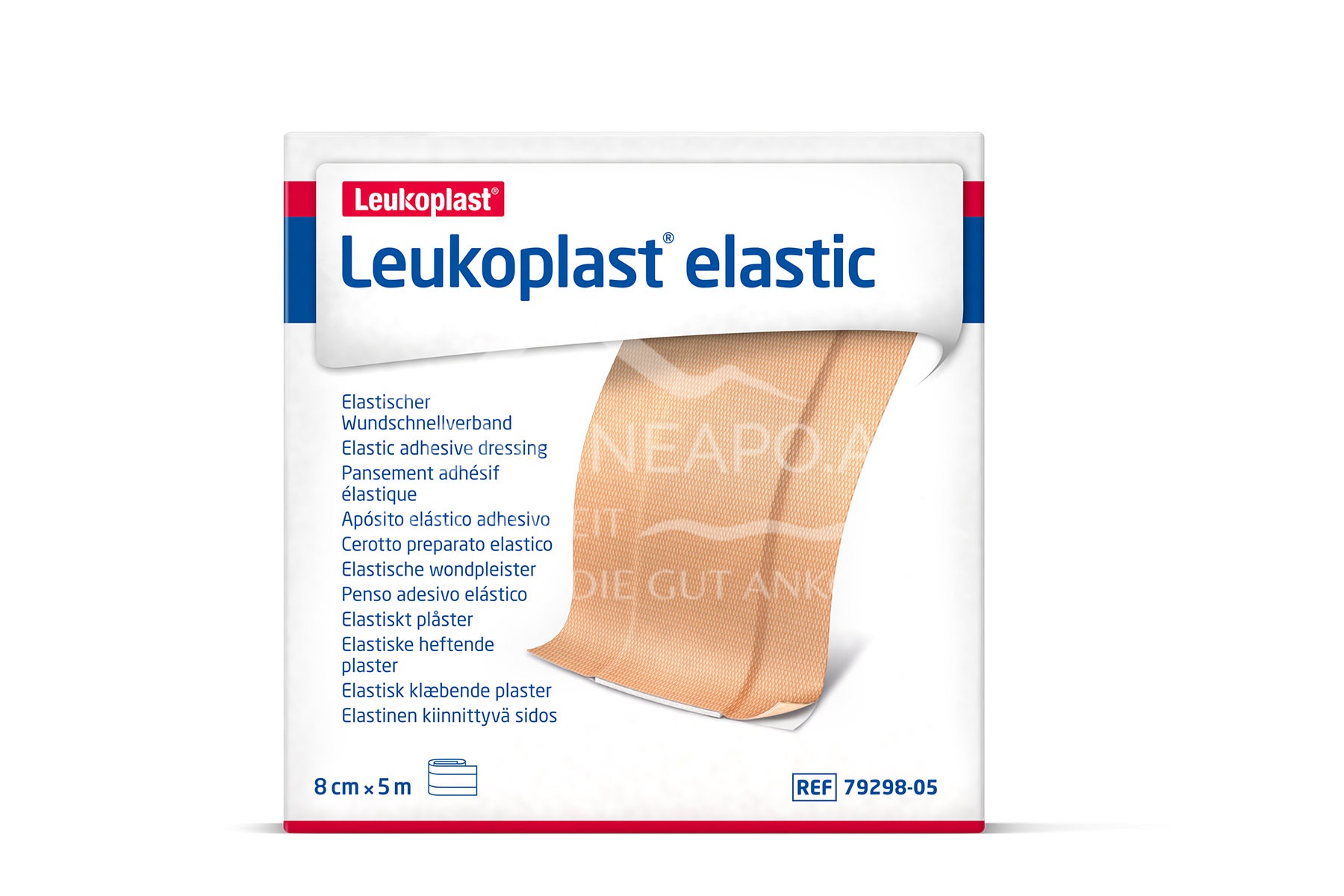 Leukoplast® Elastic Wundschnellverband 8cm x 5m