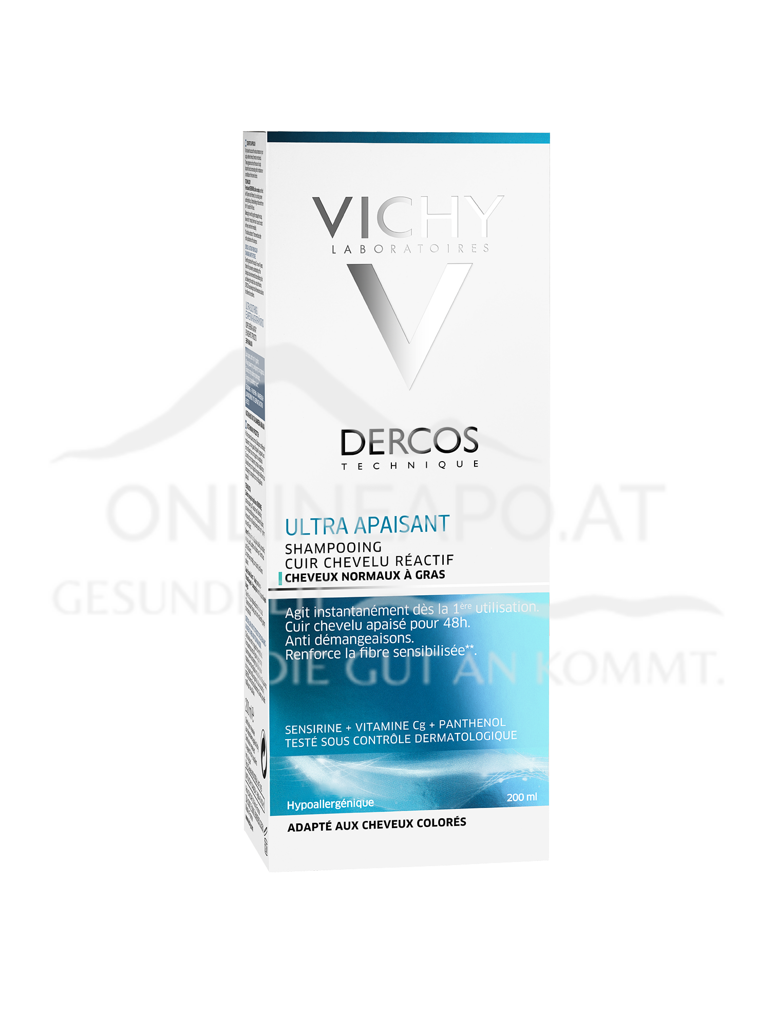 Vichy DERCOS Ultra-Sensitiv fettige Kopfhaut