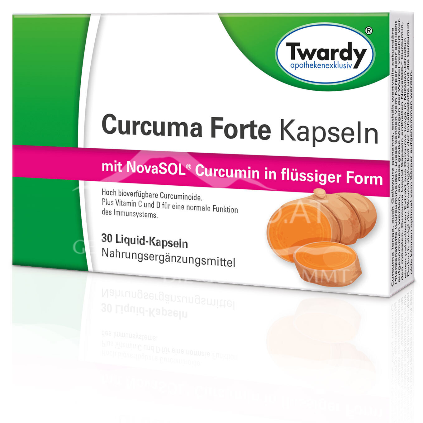 Twardy Curcuma Forte Liquid-Kapseln