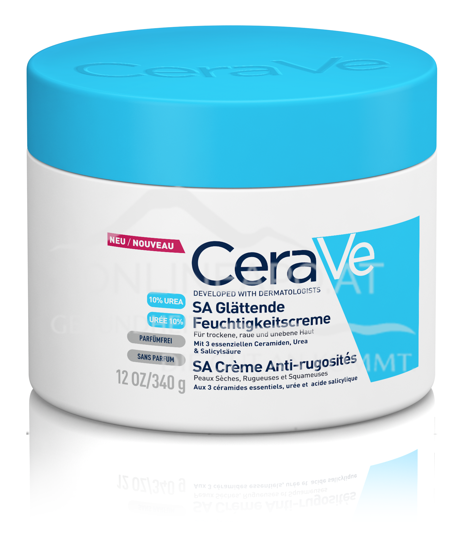 CeraVe SA Urea Glättende Feuchtigkeitscreme