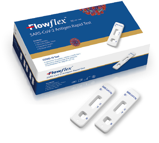 Gratis Testkit (5 Tests) + 2 FFP2 Masken*
