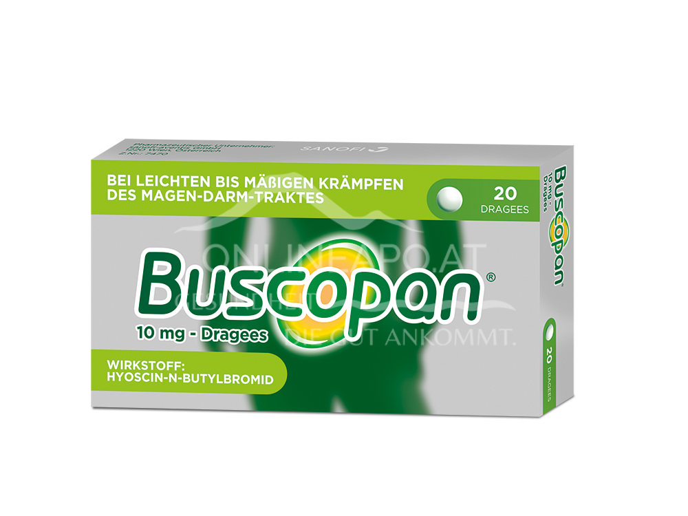 Buscopan® 10 mg – Dragees