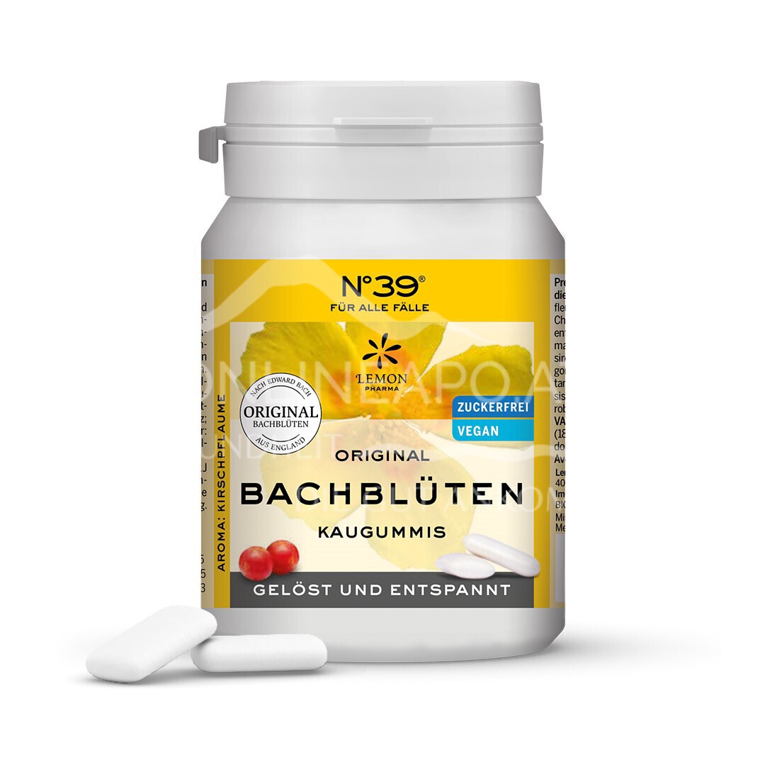 Lemon Pharma N°39 Kaugummi Original Bachblüten "Für Alle Fälle"