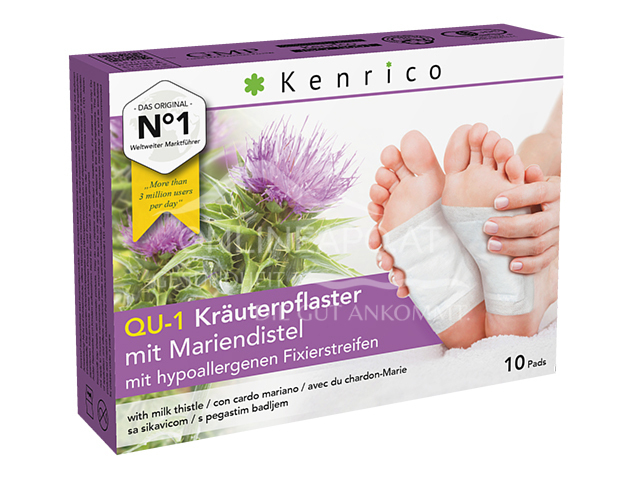 Kenrico QU-1 Kräuterpflaster mit Mariendistel