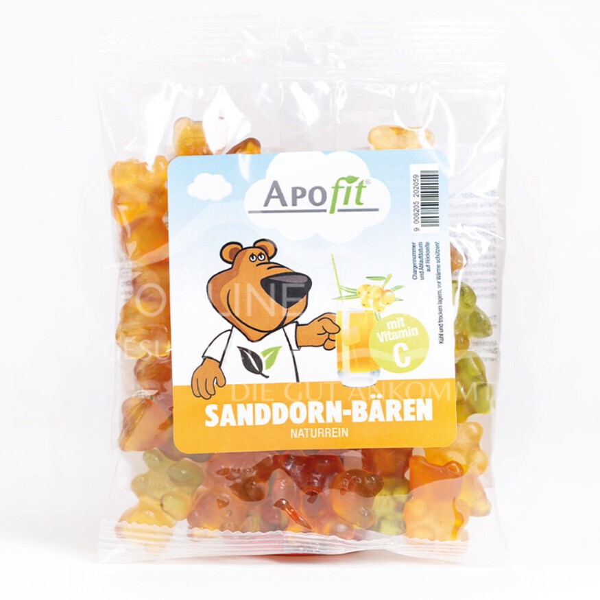 APOfit Fruchtsaftbären Sanddorn mit Vitamin C