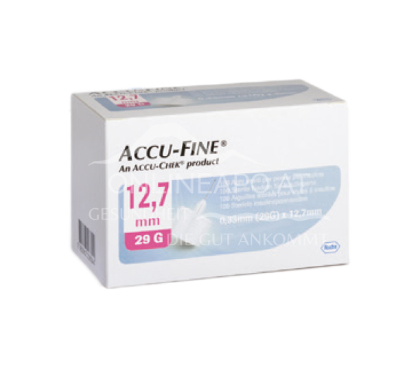 Accu-Fine® Insulinpen-Nadeln 0,33/12,7mm 29G
