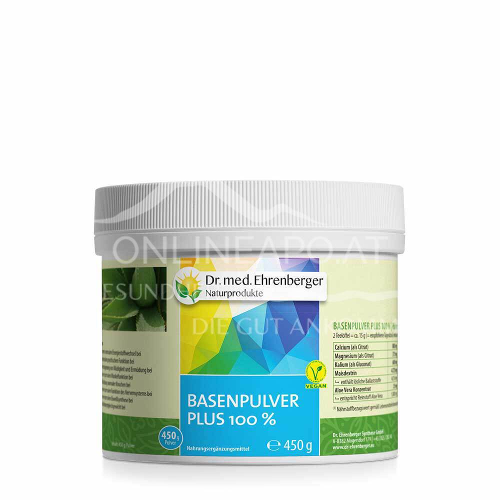 Dr. Ehrenberger Basenpulver Plus 100 %