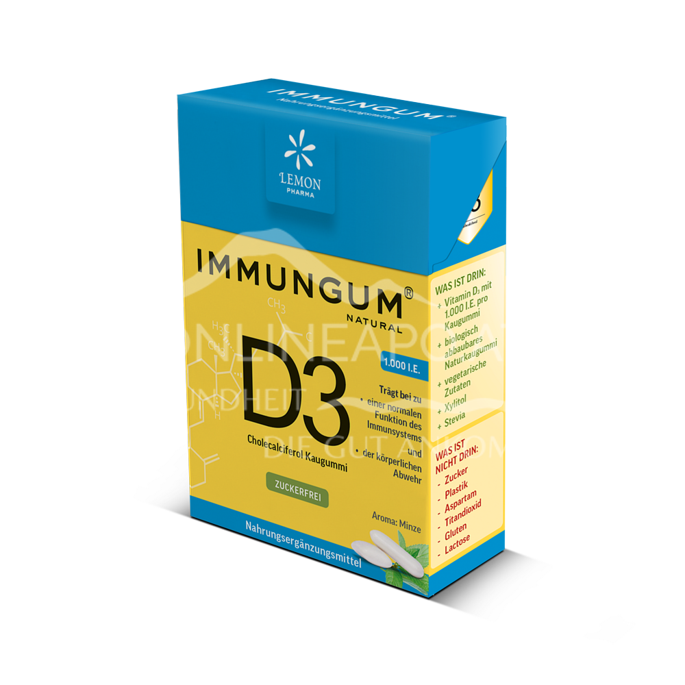 Lemon Pharma Immungum® Vitamin D3 Kaugummi