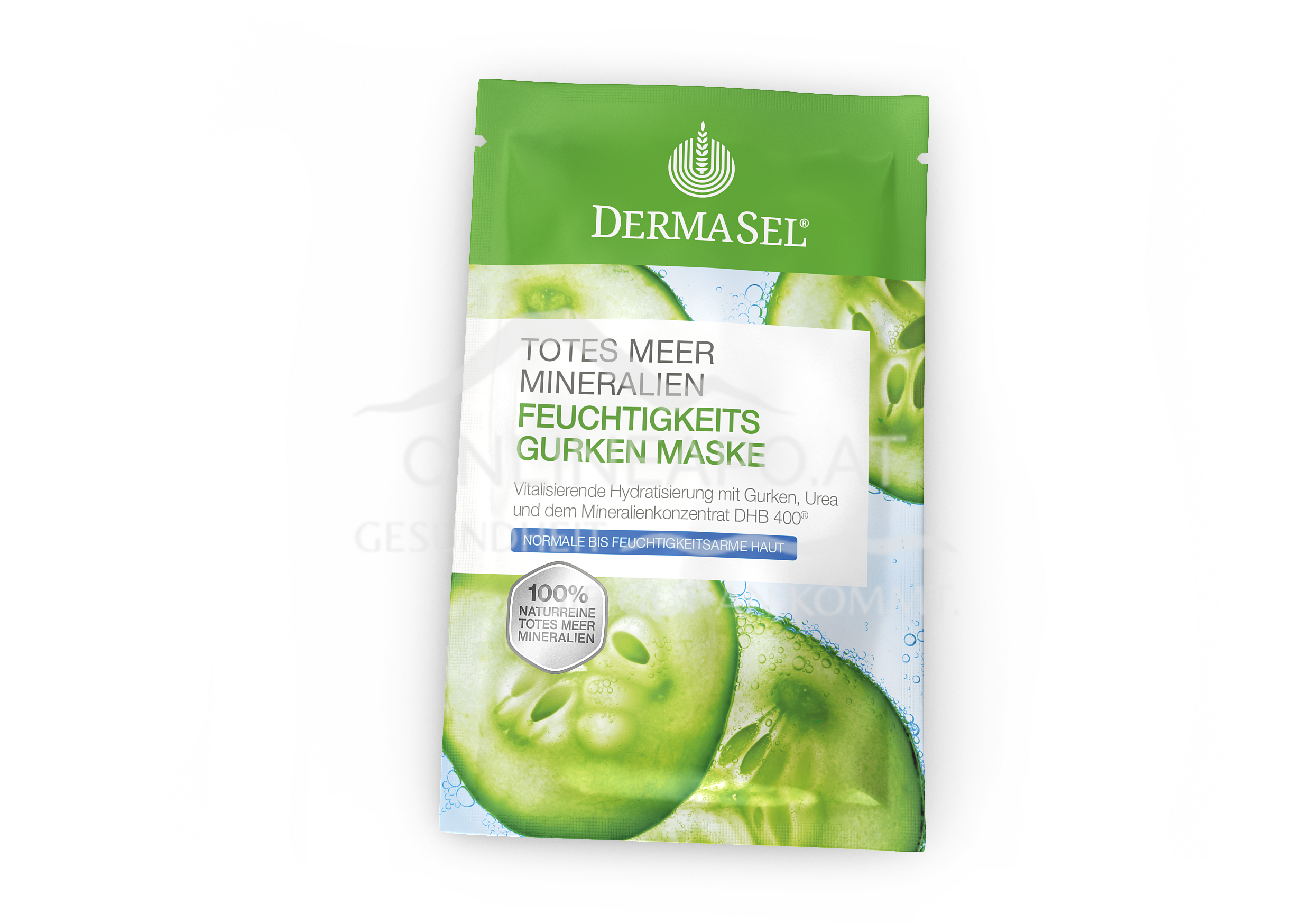 DermaSel® Totes Meer Mineralien Feuchtigkeits Gurken Maske