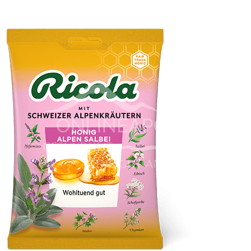 Ricola Honig Alpen Salbei Bonbons Beutel