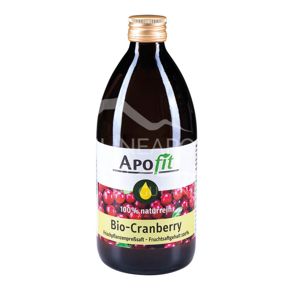 APOfit Bio Cranberry Frischpflanzenpresssaft 
