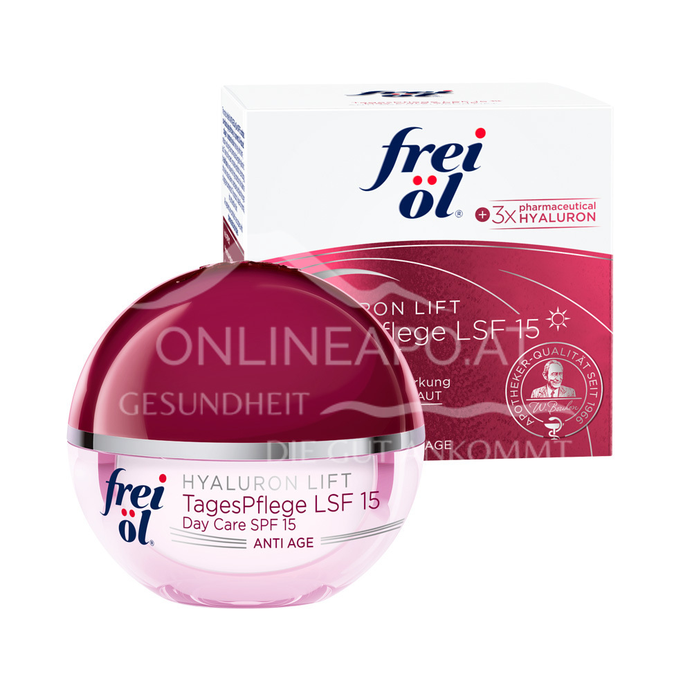 frei öl® ANTI AGE HYALURON LIFT TagesPflege LSF 15