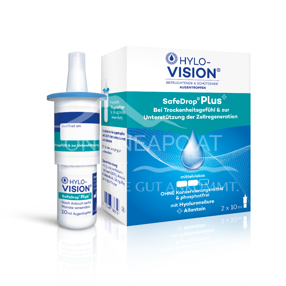 HYLO-VISION® SafeDrop® Plus Augentropfen