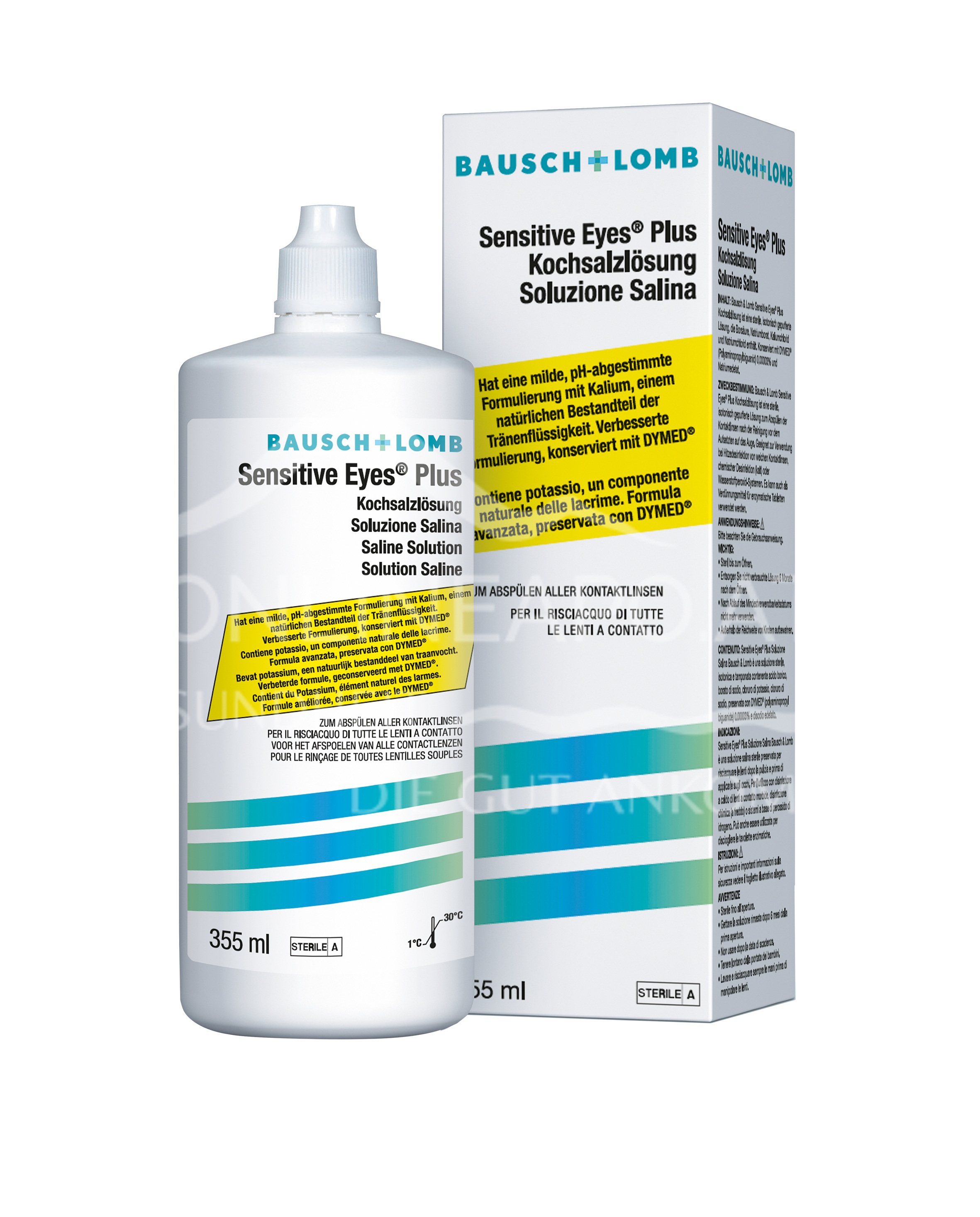 Bausch & Lomb Sensitive Eyes Plus Kochsalzlösung