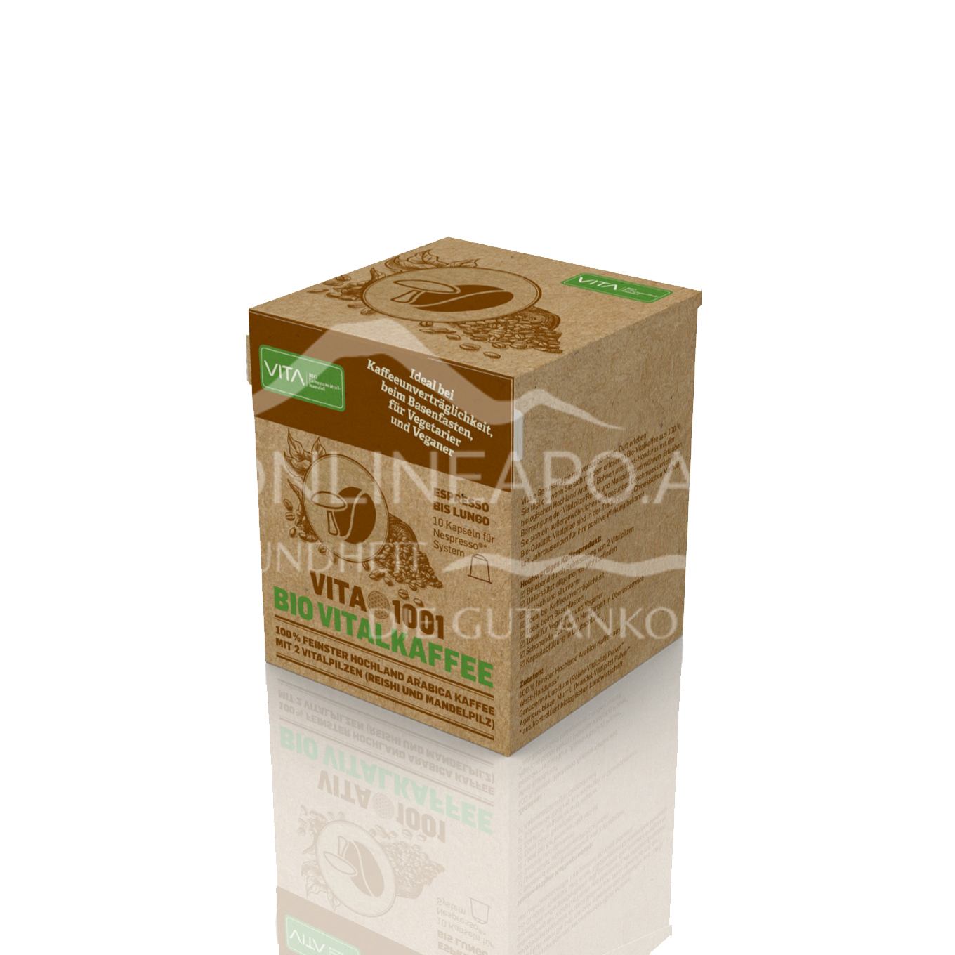 VITA1001 - Bio Vitalkaffee Kapsel 10er Box (Nespresso kompatibel)