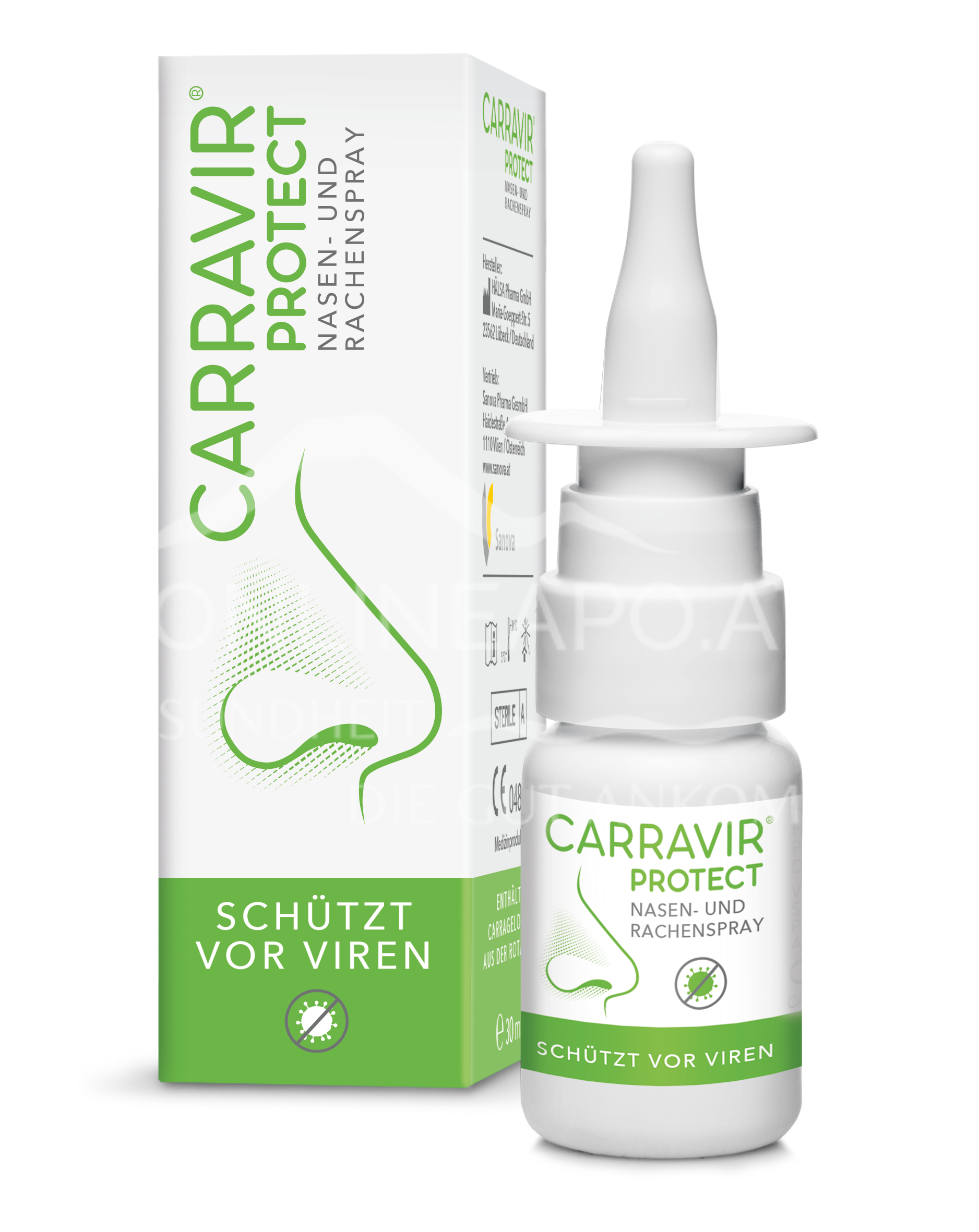 Carravir® Protect Nasen- und Rachenspray