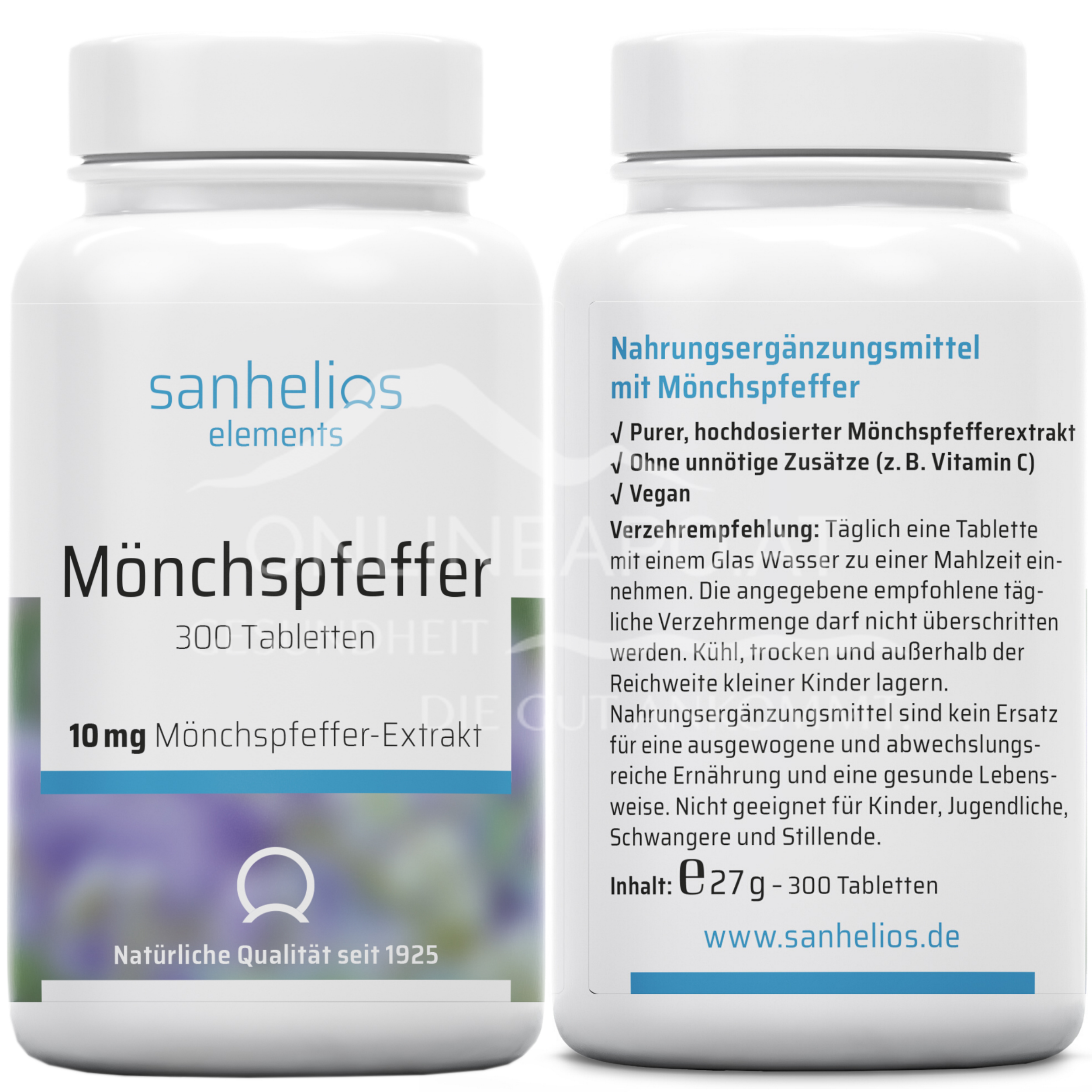 Sanhelios Mönchspfeffer 10 mg Tabletten