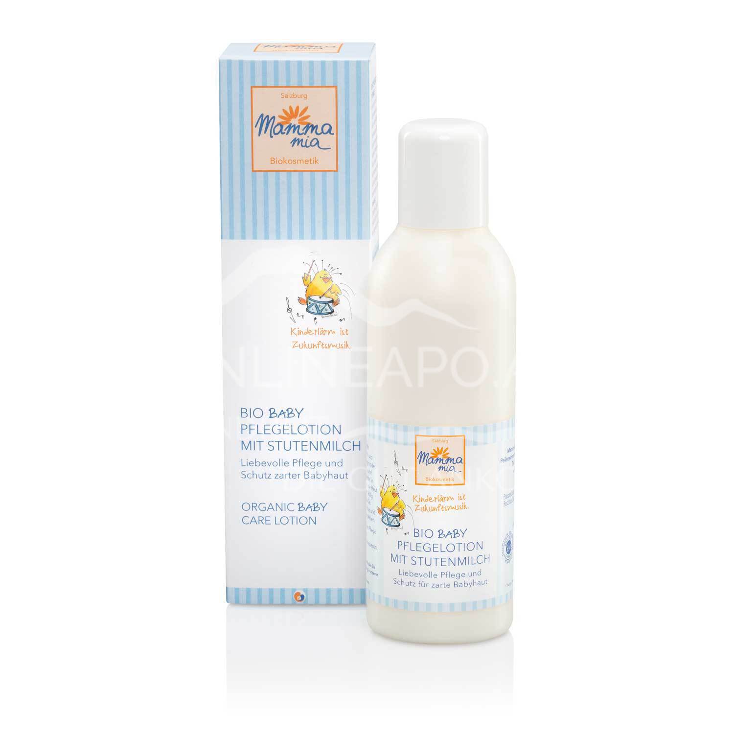 MammaMia Bio Baby Pflegelotion mit Stutenmilch