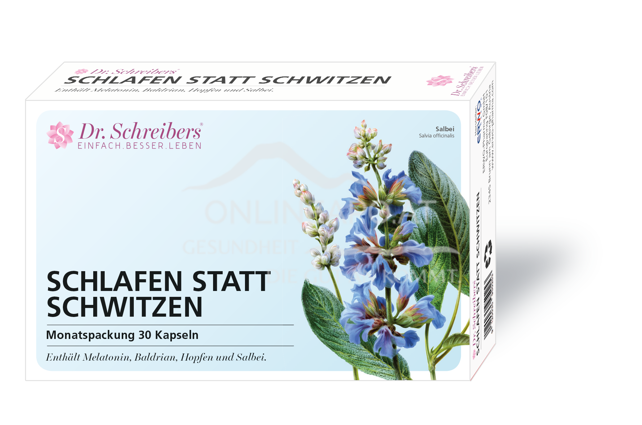 Dr. Schreibers Schlafen statt Schwitzen Kapseln