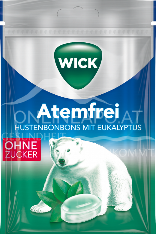 Wick Atemfrei Hustenbonbons mit Eukalyptus